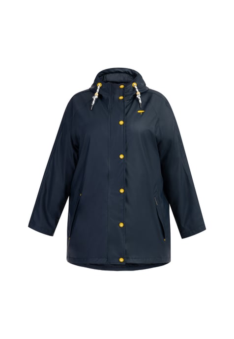 Schmuddelwedda Grote maat regenjas bridgeport Dames marine - Image 1