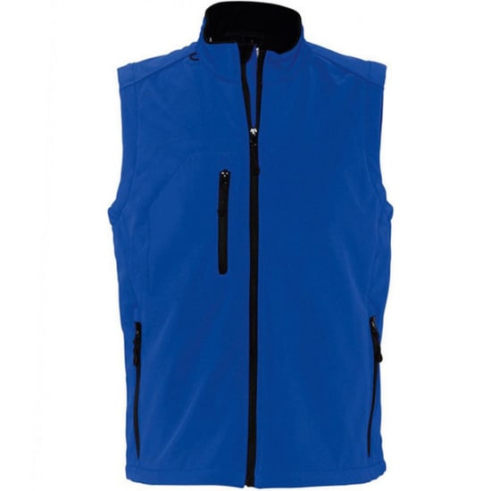 SOLS Heren Rallye Soft Shell Bodywarmer Jacket (Koningsblauw) - Image 1