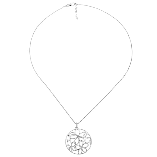 Orphelia Women's 925 Sterling Silver Chain with Pendant - Silver ZH-7216