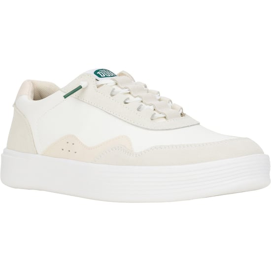 HEYDUDE Hudson Classic Suede Heren Licht Beige/Wit Sportschoenen - Image 1
