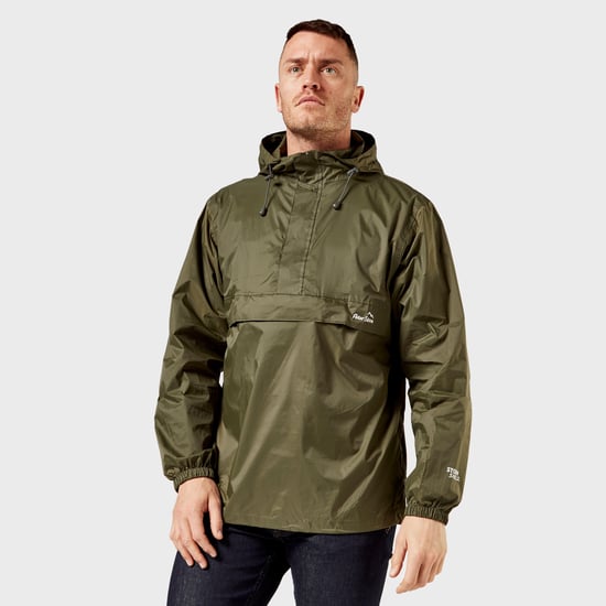 Peter Storm Men's Waterproof, Lightweight & Packable Cagoule with Large Zipped Pocket