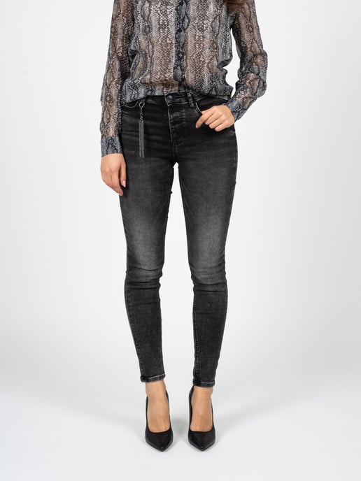Guess Trousers Jeansowe Woman's Black - Image 3