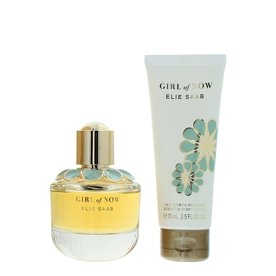 Elie Saab Girl Of Now Eau De Parfum 50ml + Scented Body Lotion 75ml Gift Set