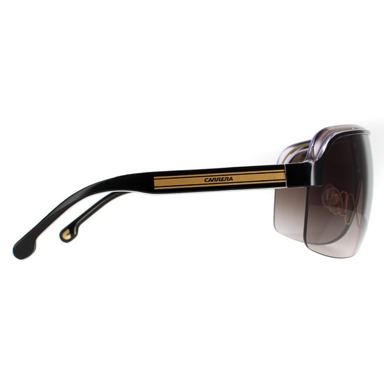 Carrera Shield Unisex Black Gold Brown Gradient Topcar 1/N