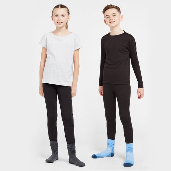 Peter Storm Kids' Thermal Insulating Baselayer Pants with Moisture Wicking Fabric