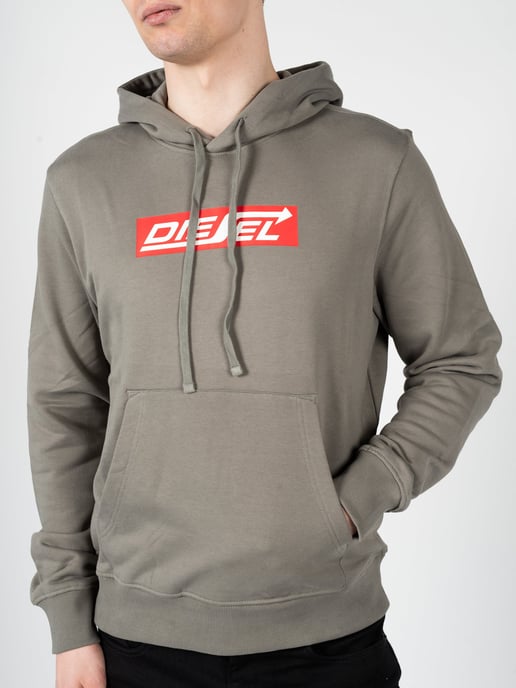 Diesel Sweatshirt S-Ginn Herr Grå - Image 5