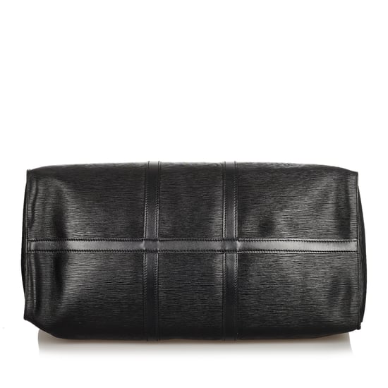 Vintage Louis Vuitton Epi Keepall 55 Black - Image 4