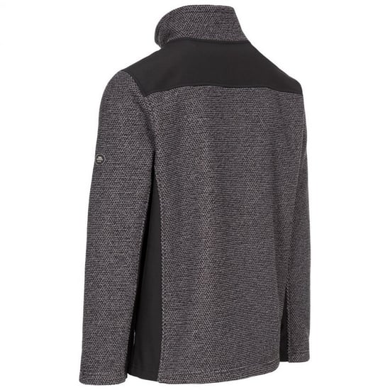 Trespass Mens Farantino Fleece Jacket (Dark Grey Stripe)