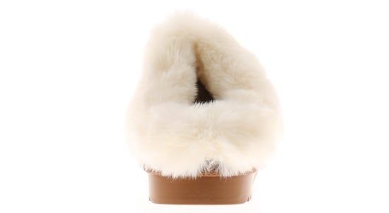 Strollers Womens Mule Slippers Faux Fur Lined Woody tan