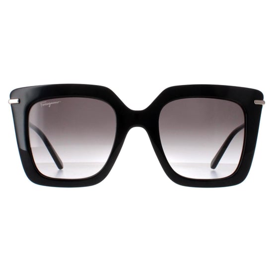Salvatore Ferragamo Square Womens Black Smoke Gradient SF1041S