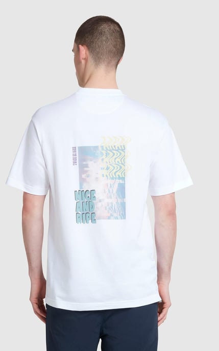 Blond Graphic T-shirt White