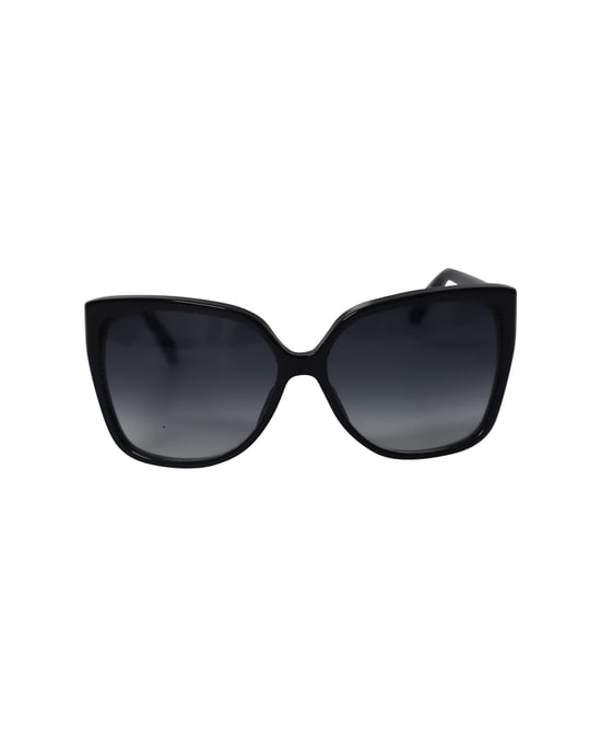 Gucci Classic Square Sunglasses in Black Acetate - Image 1