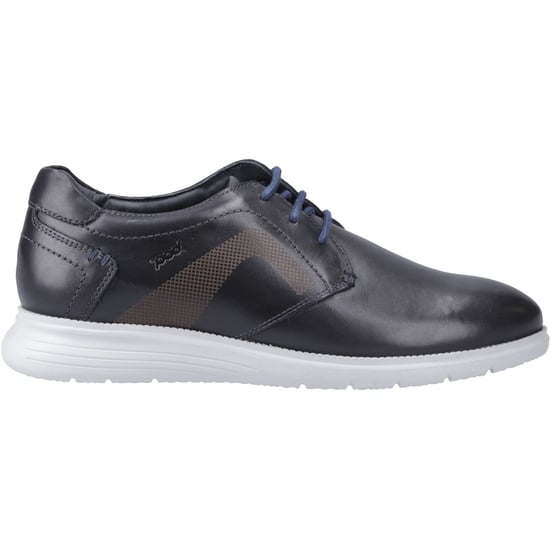 Pod Aston Leer Heren Navy Veterschoenen - Image 5