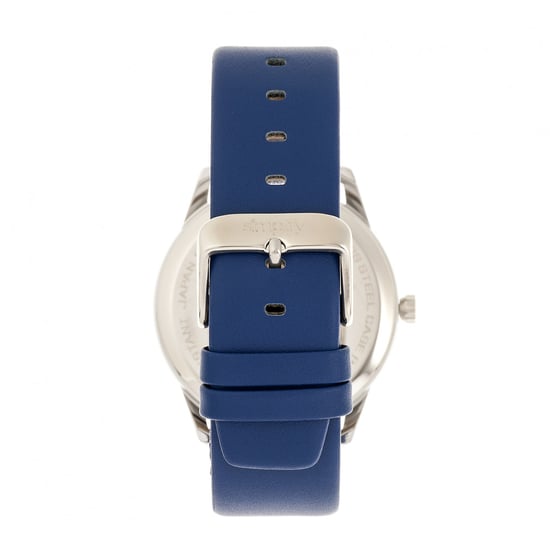 Simplify The 6300 Leather-Band Watch