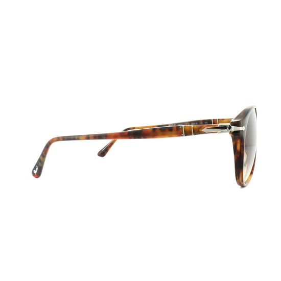 Persol Sunglasses 6649S 108/51 Caffe Brown Brown Gradient