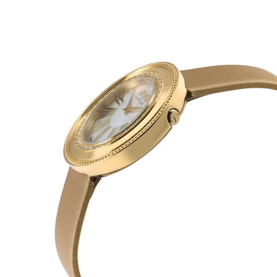 Gevil Gevril Womens Gandria Swiss Diamond White MOP Dial, Genuine Italian ...