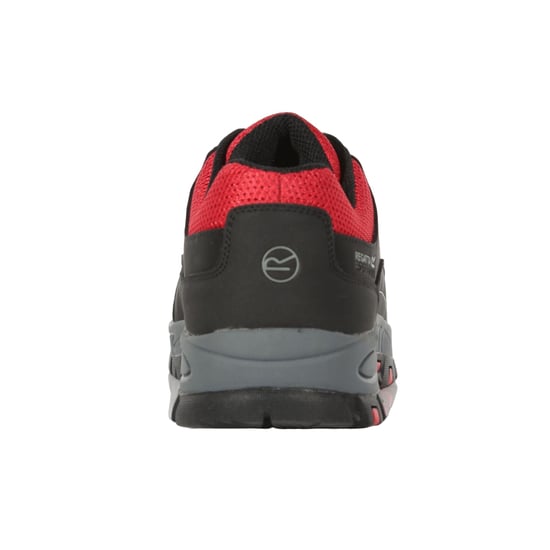 Regatta Mens Sandstone Safety Trainers (Red/Black)