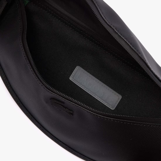 Accessories Lacoste Naos Piqué Banana Bag in Black