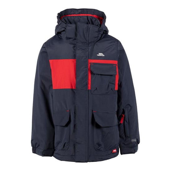 Trespass Boys Montee TP50 Ski Jacket (Navy/Red)