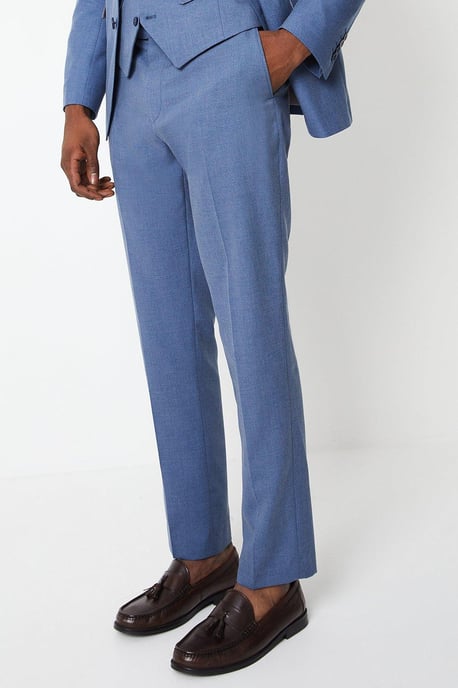 Slim Fit Peak Lapel Wedding Suit Trouser