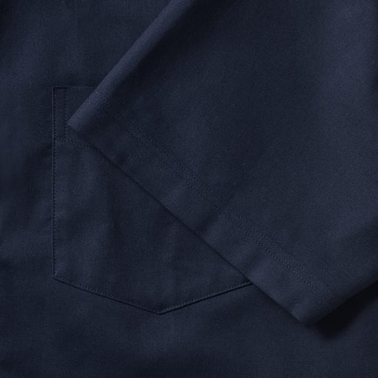 Russell Collection Heren Oxford Formeel Shirt (Heldere marine) - Image 5