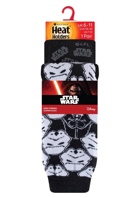 Heat Holders - Termiska toffelstrumpor med film- och TV-tema för herrar - Storm Trooper - Image 2