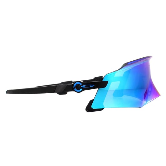 Oakley Wrap Heren Polished Zwart Prizm Sapphire Zonnebril - Image 4