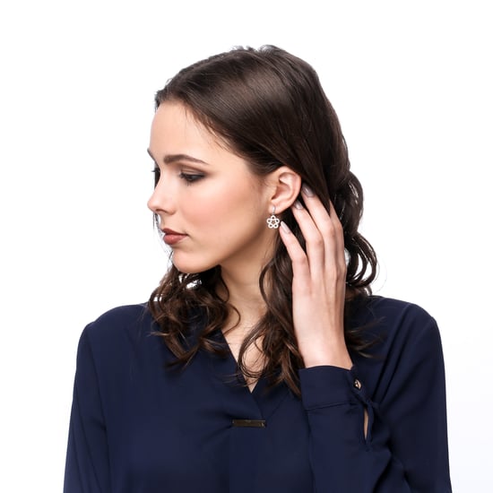 Orphelia 'Gabriella' Women's 925 Sterling Silver Drop Earrings - Silver ZO-7314