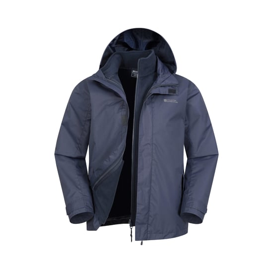 Mountain Warehouse Mens Fell II 3 in 1 Jacka (Marin) - Image 1