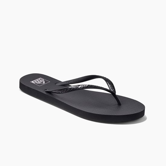 Reef Seaside Flip-Flop Black/White