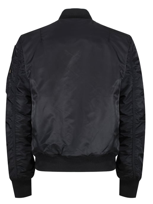 Alpha Industries Men's MA-1 VF NASA Bomber Jacket in Black - Image 6