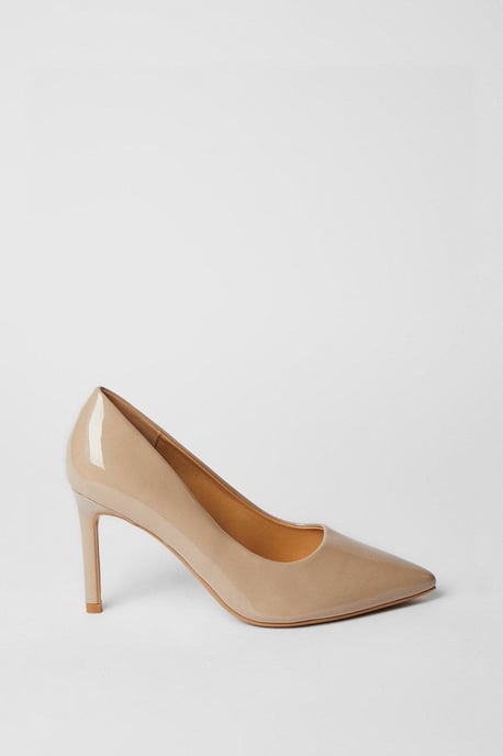 Wide Fit Dash Pointed Court Shoes - Image 2