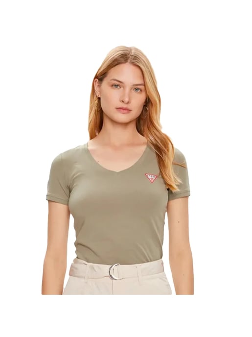 Guess dames T-shirt met driehoekig G-logo - Image 1
