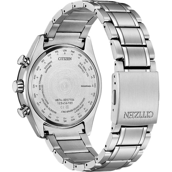 Citizen Tsuki-yomi Men's Silver Watch BY1018-80X - Image 2