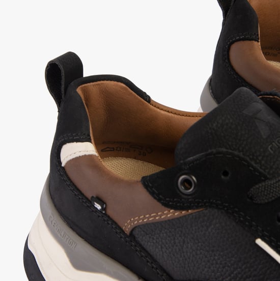 U0903-00 Mens Shoes Black