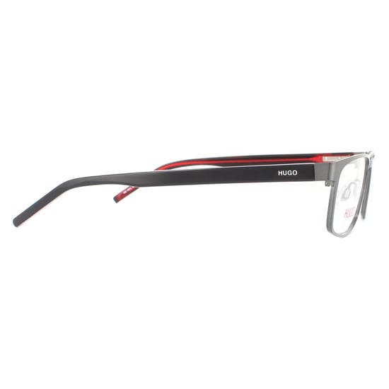 Hugo by Hugo Boss Brillenkaders HG 1075 R80 Semi-Mat Donker Ruthenium Heren - Image 4