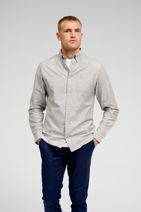 The Original Performance Oxford Shirt - Grey Melange