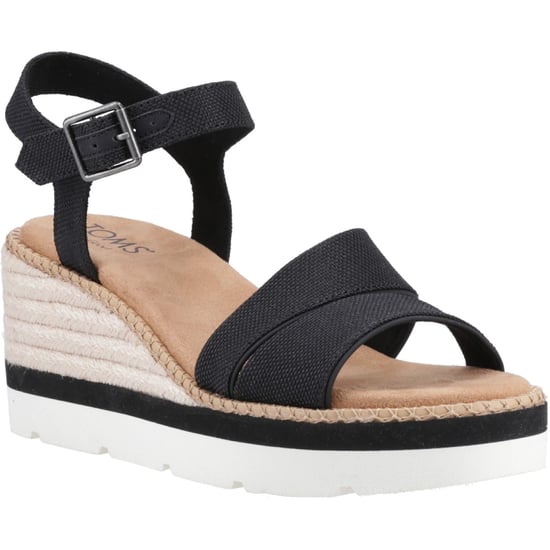 TOMS Darya Polyester Damessandalen Zwart - Image 1