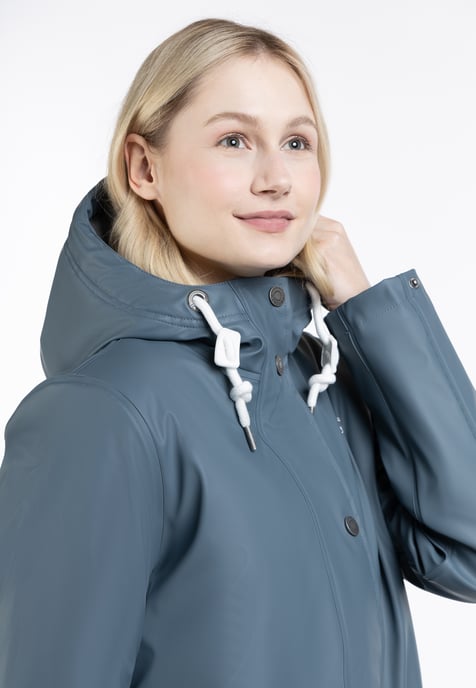 ICEBOUND Gewatteerd regenjack Dames blauw-grijs - Image 5