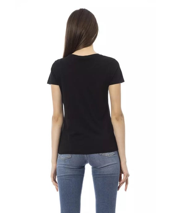 Short Sleeve T-shirt with Front Print