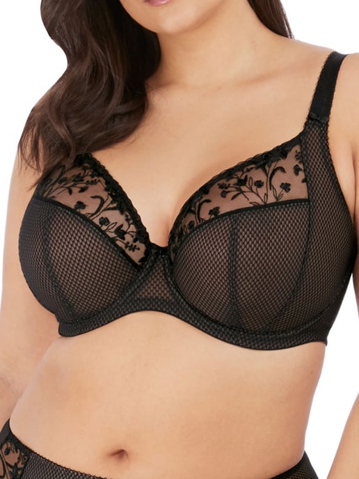 Charley Side Support Plunge Bra Jet - Image 1
