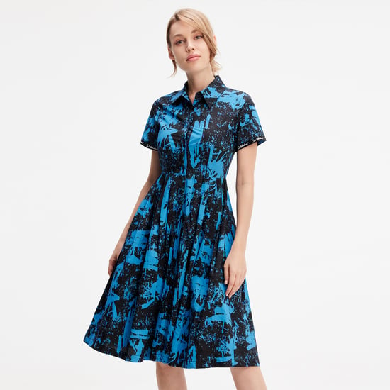 Cotton shirt dress - Image 2