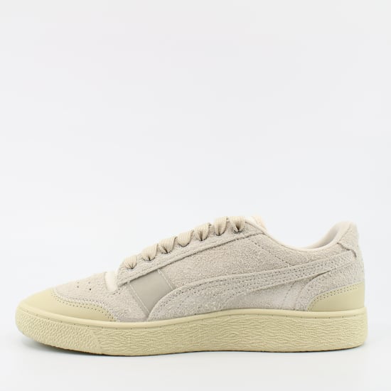 Puma Sampson Rhude Beige Textile Mens Lace Up Trainers 371392 01