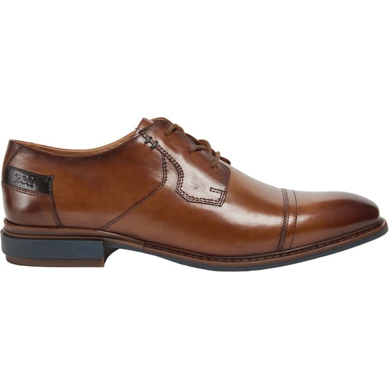 Pod Savage Leer/Textiel Heren Cognac Veterschoenen - Image 4