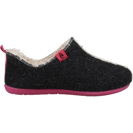 Hush Puppies Good Recycled RPET Polyester Women's Charcoal Slippers - Image 4