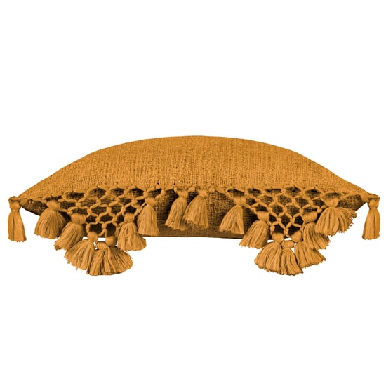 Yard Anko Macrame Tasselled Feather Filled Cushion - Image 2