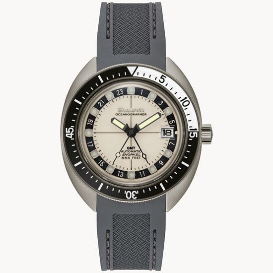 Bulova Oceanographer Men's Grey Watch 98B407 - Image 1