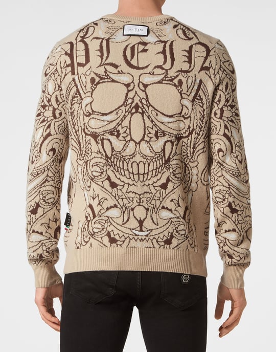 Pullover Round Neck Paisley - Image 3