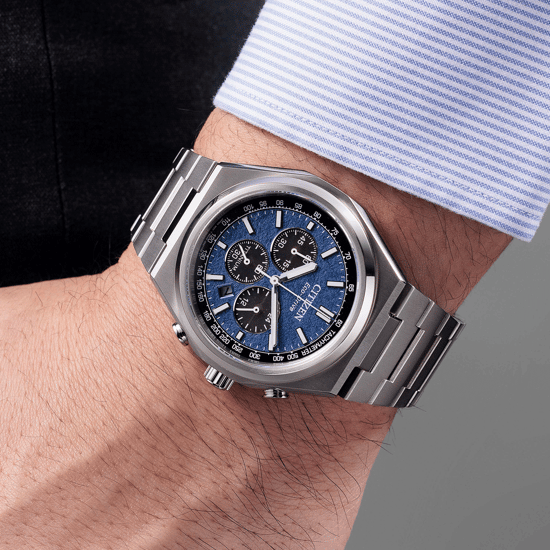 Citizen Mannen Zilveren Horloge CA4610-85L - Image 4