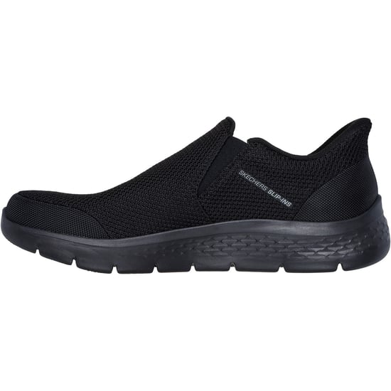 Skechers GO WALK Flex Ojai Textiel Heren Zwart Trainers - Image 4